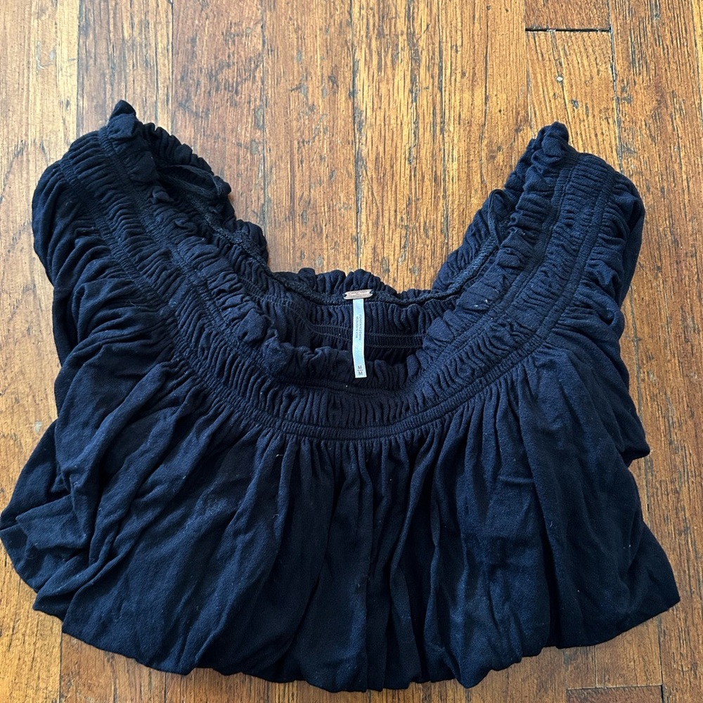 Free People Black Top